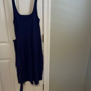 Unbound Merino Wool Tie Dress